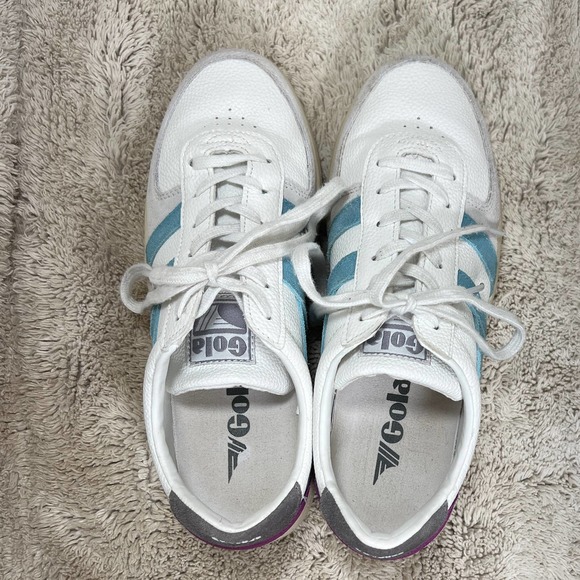 Gola Grandslam Trident purple/ teal/gray US7/ UK5/ EU 38 - Picture 6 of 11